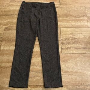 Focus 2000 Pants Womens 4 Gray Stretch Straight Career Work Office